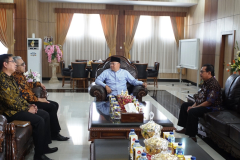 Rapat persiapkan kehadiran (kunjungan kerja) Menteri Keuangan RI Sri Mulyani 