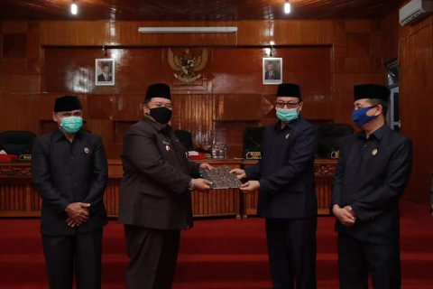 Paripurna Persetujuan KUA dan PPAS APBD-P Tahun 2020 Bengkulu Selatan