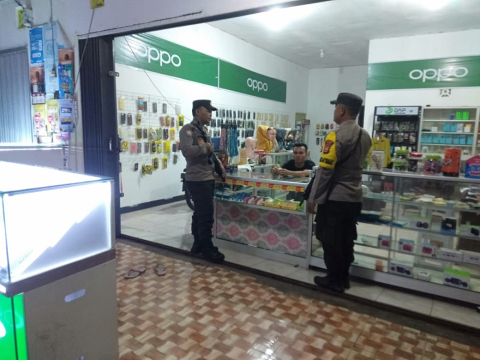 Polsek Kaur Tengah, Patroli Diologis Dalam Rangka Antisipasi 3C dan Premanisme 