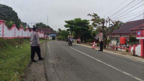 Polsek Lais Hadiri Musrenbang RKPD Kecamatan Lais TA 2025
