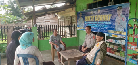 Tampung Aspirasi Masyarakat, Polsek Kota Padang Lakukan Kegiatan Jumat Curhat di Desa Sukarami