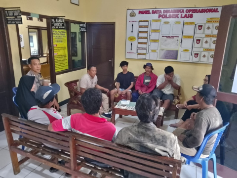 Problem Solving, Polsek Lais Mediasi Permasalahan Pencurian