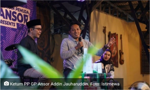 Bukber dan Pengajian, Ketum GP Ansor Bertekad Bangun Peta Jalan Generasi Muda Indonesia
