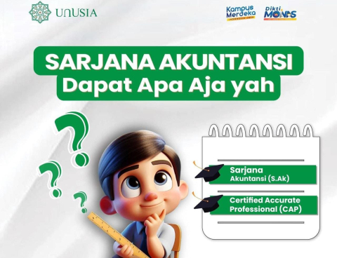 Dapatkan Beasiswa KIP Kuliah Dua Gelar di Prodi Akuntansi UNUSIA, Khusus KTP Jakpus & Jaksel
