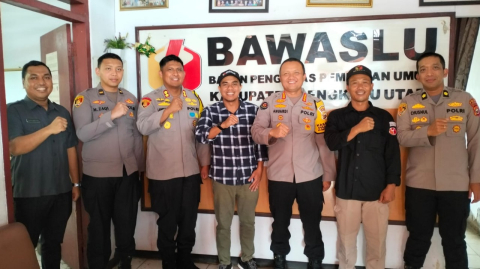 Pantau Kesiapan Tahapan Pungut Suara, Pamatwil Bengkulu Utara Kunjungi KPU Dan Bawaslu
