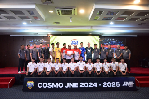 JNE Kembali Mendukung Tim Cosmo JNE FC di Liga Futsal Profesional 2024/2025