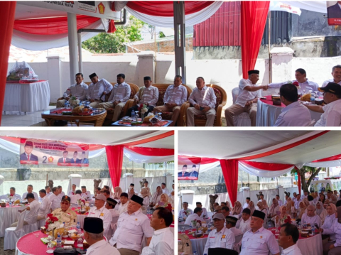 Polsek Selebar Lakukan Pengamanan Syukuran HUT ke-17 Partai Gerindra Provinsi Bengkulu 