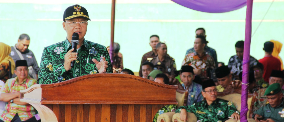 Plt Gubernur Bengkulu Rohidin Mersyah Hadir dan Meresmikan Pembukaan PEDA KTNA Provinsi Bengkulu 