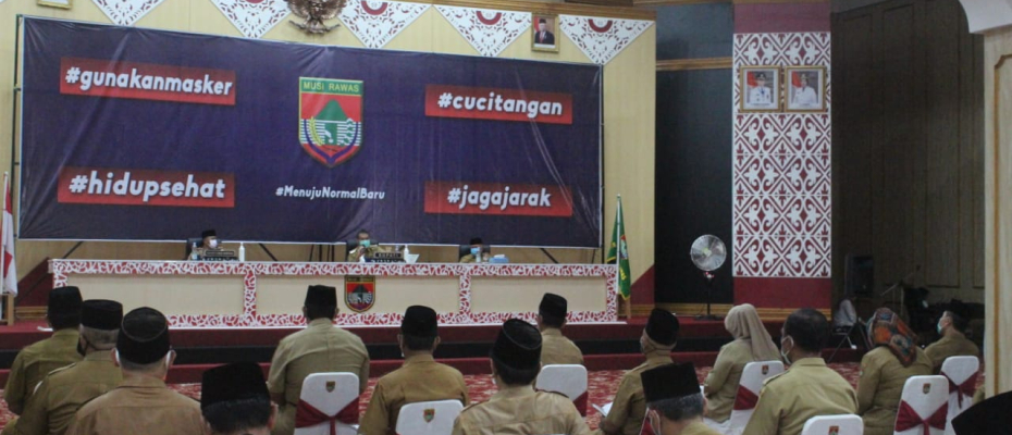 PJS BUPATI MUSI RAWAS PIMPIN RAPAT TRRKAIT PROGRAM 1000 SAPI