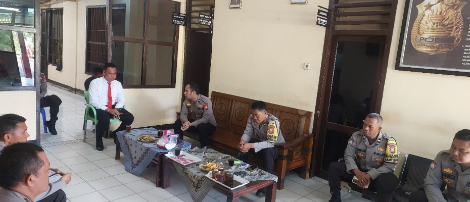 Polsek Ketahun Gelar Anev Mingguan Pagi Bentuk Evaluasi Kinerja
