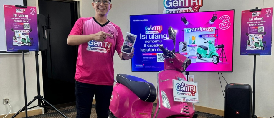 Perkuat Komunitas Pelanggan, Tri Berikan Apresiasi Gen Z di Sumatra Lewat Program Gen Tri Community