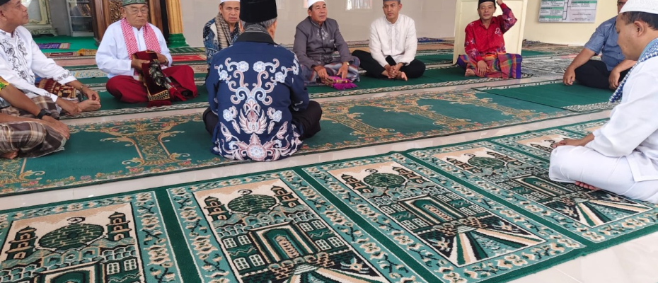 Kapolres Rejang Lebong Silaturahmi ke Masjid Nurul Jihad Tempel Rejo, Ajak Ciptakan Pemilu Damai