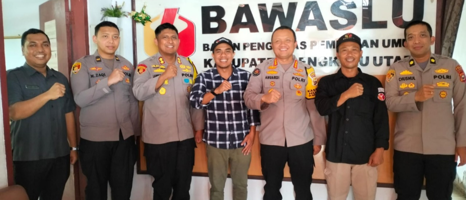 Pantau Kesiapan Tahapan Pungut Suara, Pamatwil Bengkulu Utara Kunjungi KPU Dan Bawaslu