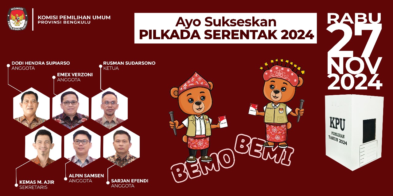 Ayo Sukseskan Pilkada Serentak Tahun 2024