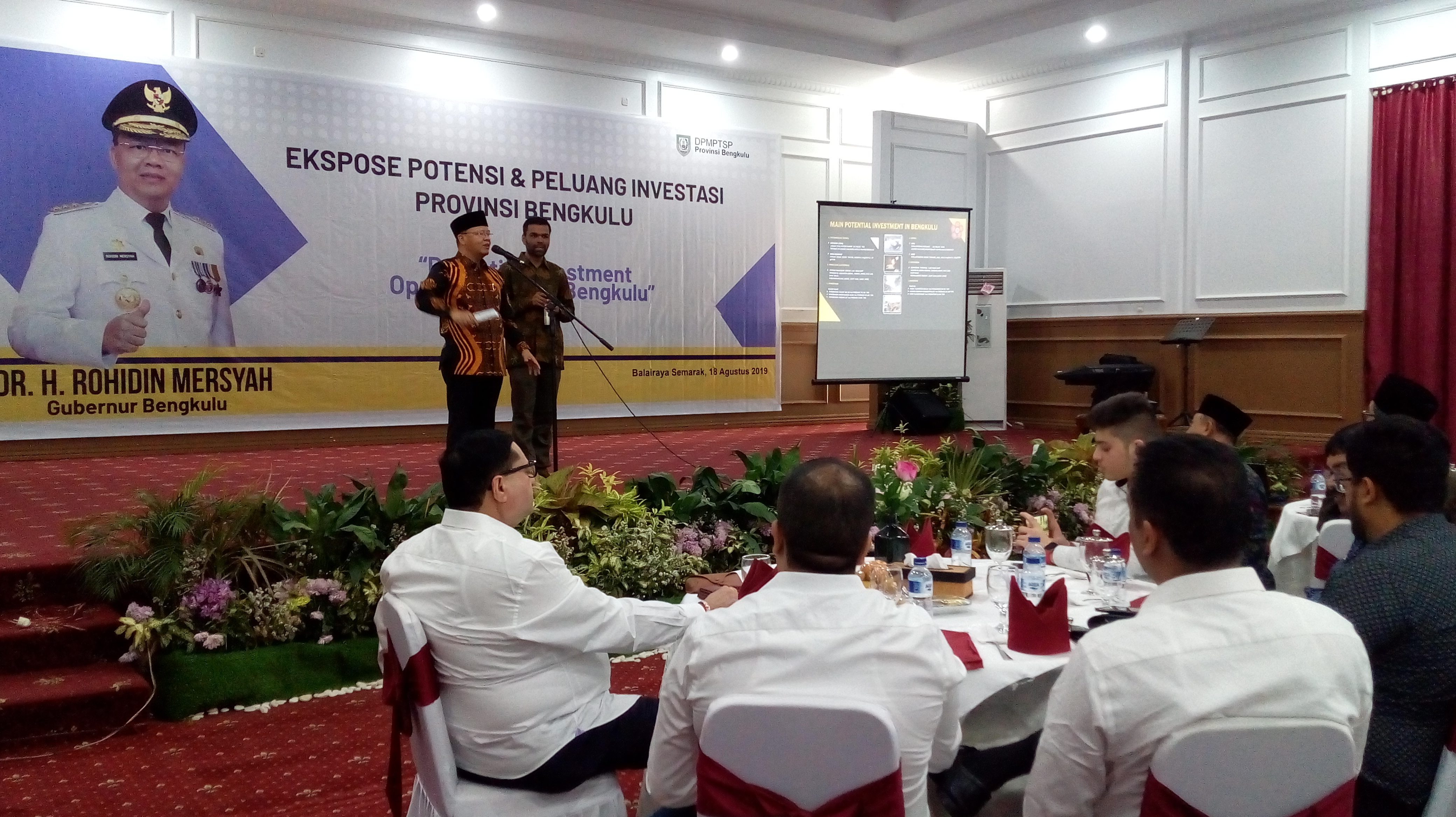 Gubernur sampaikan potensi investasi di hadapan calon investor Hindia