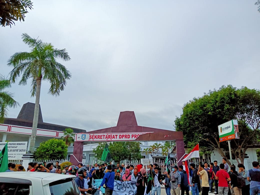 Demo HMI, Minta Pemerintah Usut Penyebab Meninggalnya Ratusan KPPS