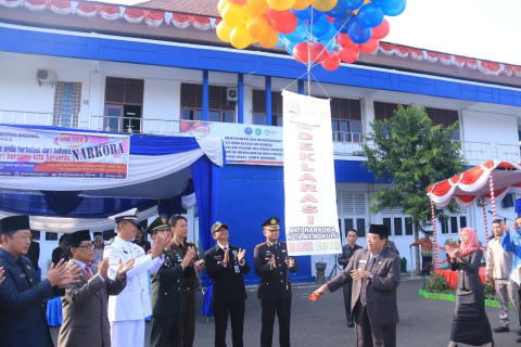 Deklarasi ,emperingati Hari Anti Narkotika Internasional (HANI) 2018.