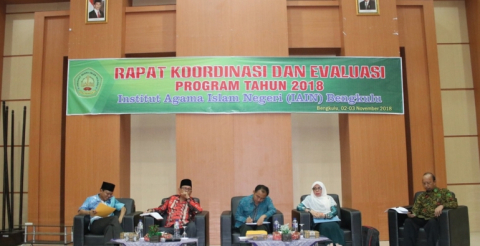 Rakor dan Evaluasi Tahun 2018, IAIN Bengkulu Siap Menjadi UIN dan Selenggarakan AICIS 2019