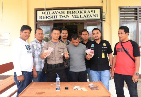 Polsek Curup Tangkap Buronan Lapas Way Kanan