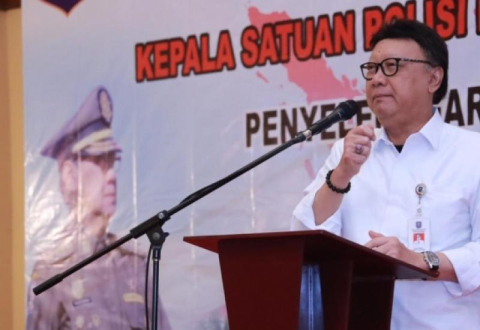 Mendagri: Tugas Satpol PP itu 24 Jam