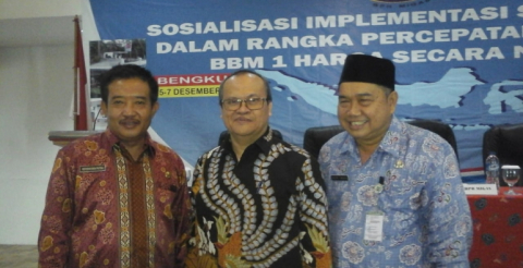 Pemda Mukomuko Hadiri Sosialisasi Teknis Implementasi Sub Penyalur BBM