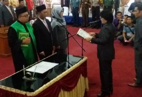 Ketua DPRD Seluma, Tenno Heika Resmi Dilantik