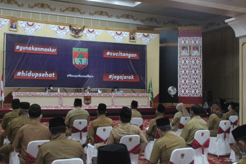 PJS BUPATI MUSI RAWAS PIMPIN RAPAT TRRKAIT PROGRAM 1000 SAPI