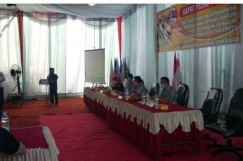 Rapat Pleno KPU Musi Rawas