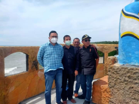 Unsur Pimpinan dan Anggota DPRD BS Tinjau wisata Alam Sekunyit