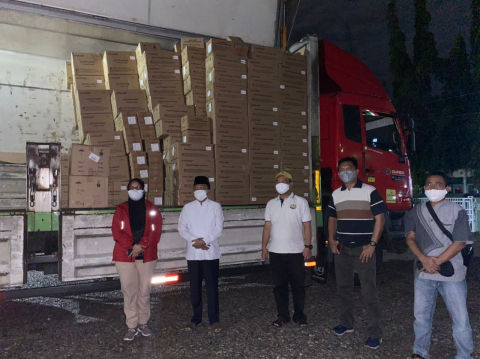 Pemprov menerima bantuan berupa oksigen konsentrator dari Kemenkes RI sebanyak 169 unit