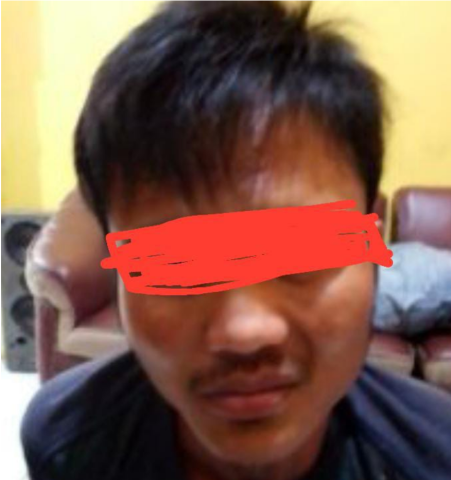 Jejak Kaki Tertinggal, Pemuda Ini Ditangkap Polisi