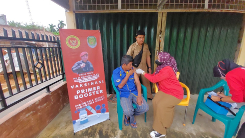 Binda Bengkulu Gelar Vaksinasi Serentak di Seluruh Kabupaten dan Kota