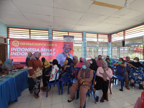 Cegah Lonjakan Kasus Covid-19, Binda Bengkulu Gelar Vaksinasi Serentak di Seluruh Kab/Kota