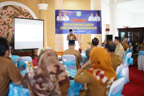 Penanggulangan Kemiskinan, Wagub Rosjonsyah Pesankan Semua Program Harus Tepat Sasaran