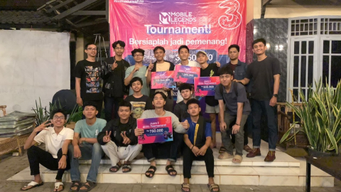 Gelar Turnamen Esport di 41 Kabupaten/Kota Sumatera, Tri Buktikan Keunggulan Jaringan