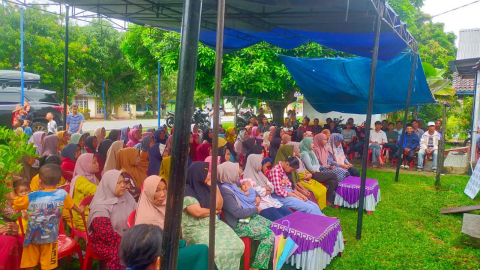 Polres Kaur Laksanakan Pengamanan Kampanye Calon DPD RI Hj. Dewi Coryati, M.Si