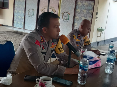 Kapolres Kaur Pimpin Anev Minggu Ke 1 pada Bulan Februari 2024