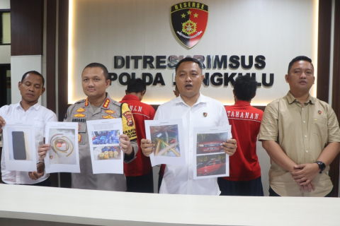 Timbun BBM Subsidi, 2 Orang Warga Kota Bengkulu Diamankan Subdit Tipidter Polda Bengkulu