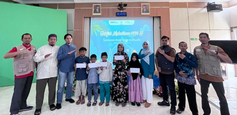 Gebyar Muharram 1446 H PLN IP UBP Bengkulu Memberikan Santunan Kepada Anak Yatim dan Dhuafa