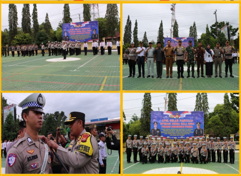 Pimpin Apel Gelar Pasukan Operasi Zebra Nala 2024, Kapolres Bengkulu Utara Tekankan Pelaksanaan yang Profesional 