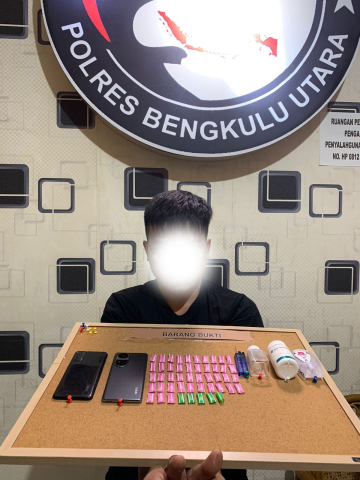 Simpan 48 Paket Sabu, Warga Arga Makmur Diringkus Polisi