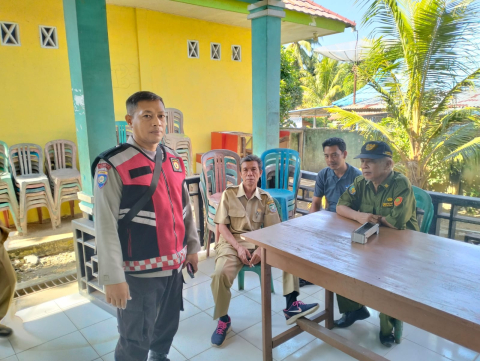 Patroli Polsek Talo di Desa Serambi Gunung Kec. Talo