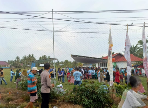 Polsek Kampung Melayu Lakukan Monitoring Kegiatan Kampanye Paslon Gubernur dan Wakil Gubernur Nomor Urut 01, Helmi-Mian