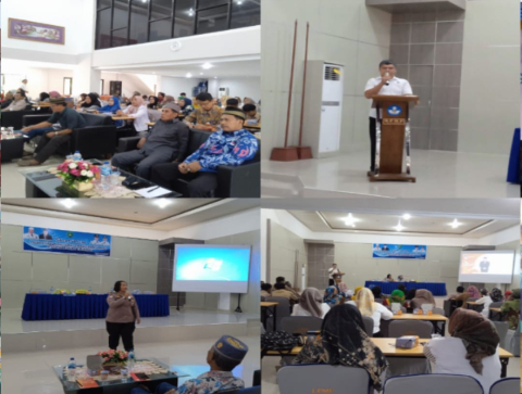 Bhabinkamtibmas Kelurahan Timur Indah Hadiri Sosialisasi Pencegahan Penyalahgunaan Narkoba