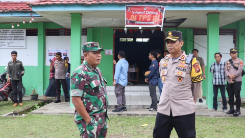 Kapolres Mukomuko Pastikan Keamanan Surat Suara di PPK Pilkada 2024