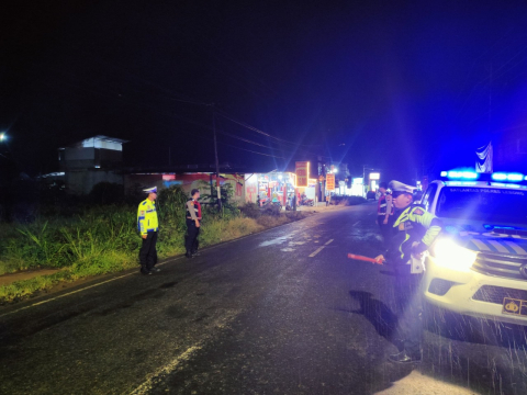 Cooling System, Satlantas dan Satsamapta Polres Lebong Gelar Patroli Gabungan