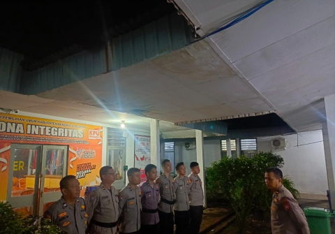Polres Bengkulu Selatan Perketat Pengamanan Kantor KPU Pasca Pilkada 2024