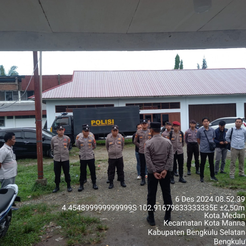Polres Bengkulu Selatan Perketat Pengamanan Kantor KPU, Tambah Personel untuk Jaga Stabilitas Pasca Pilkada 2024