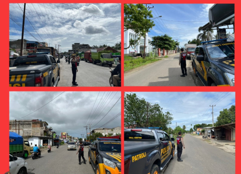 Sat Samapta Polres Bengkulu Selatan Patroli Presisi dan Cooling System untuk Wujudkan Situasi Kondusif Pasca Pilkada 2024
