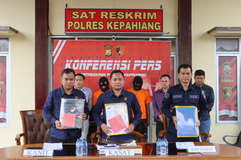 Satreskrim Polress Berhasil Mengungkap Tindak Pidana Korupsi Penyalahgunaan Dana Desa Suro Bali 